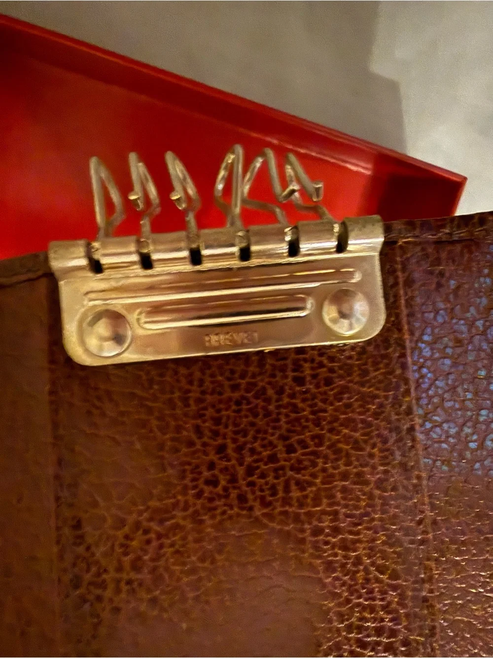 Salvatore Ferragamo Leather Wallet w/ Key Organizer